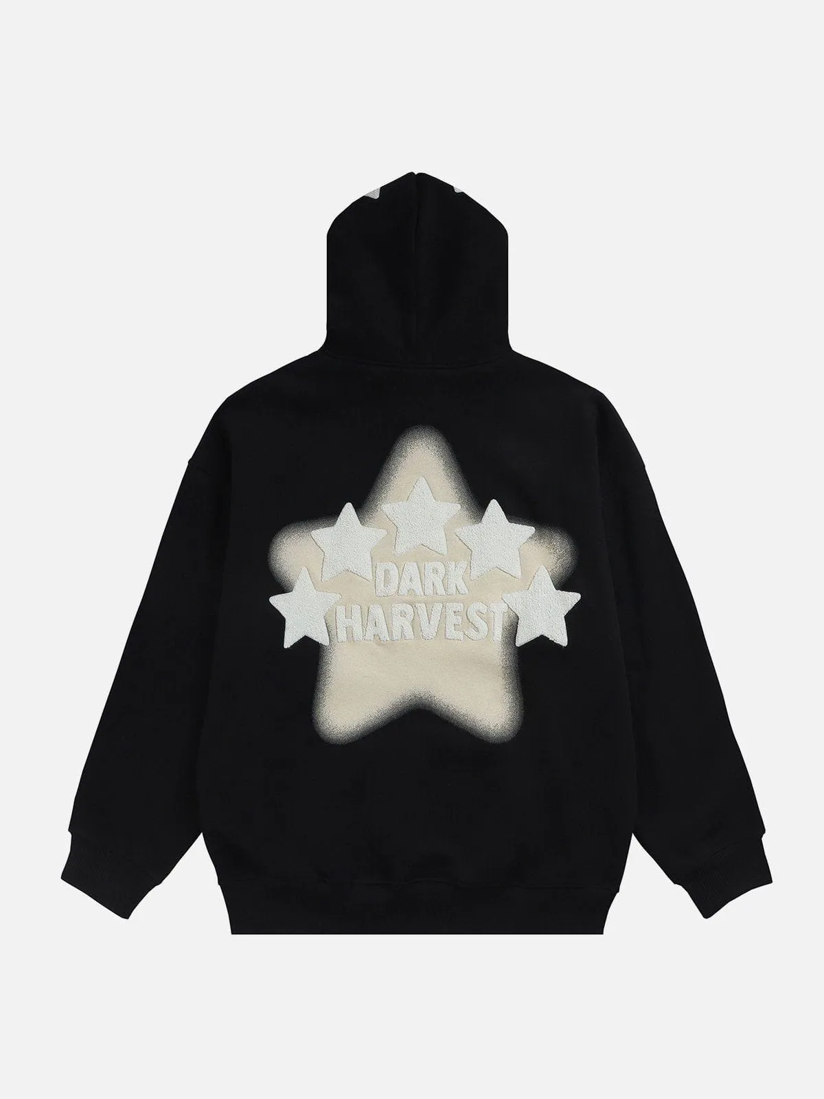 AlanBalen® - 3D Embroidery Star Hoodie