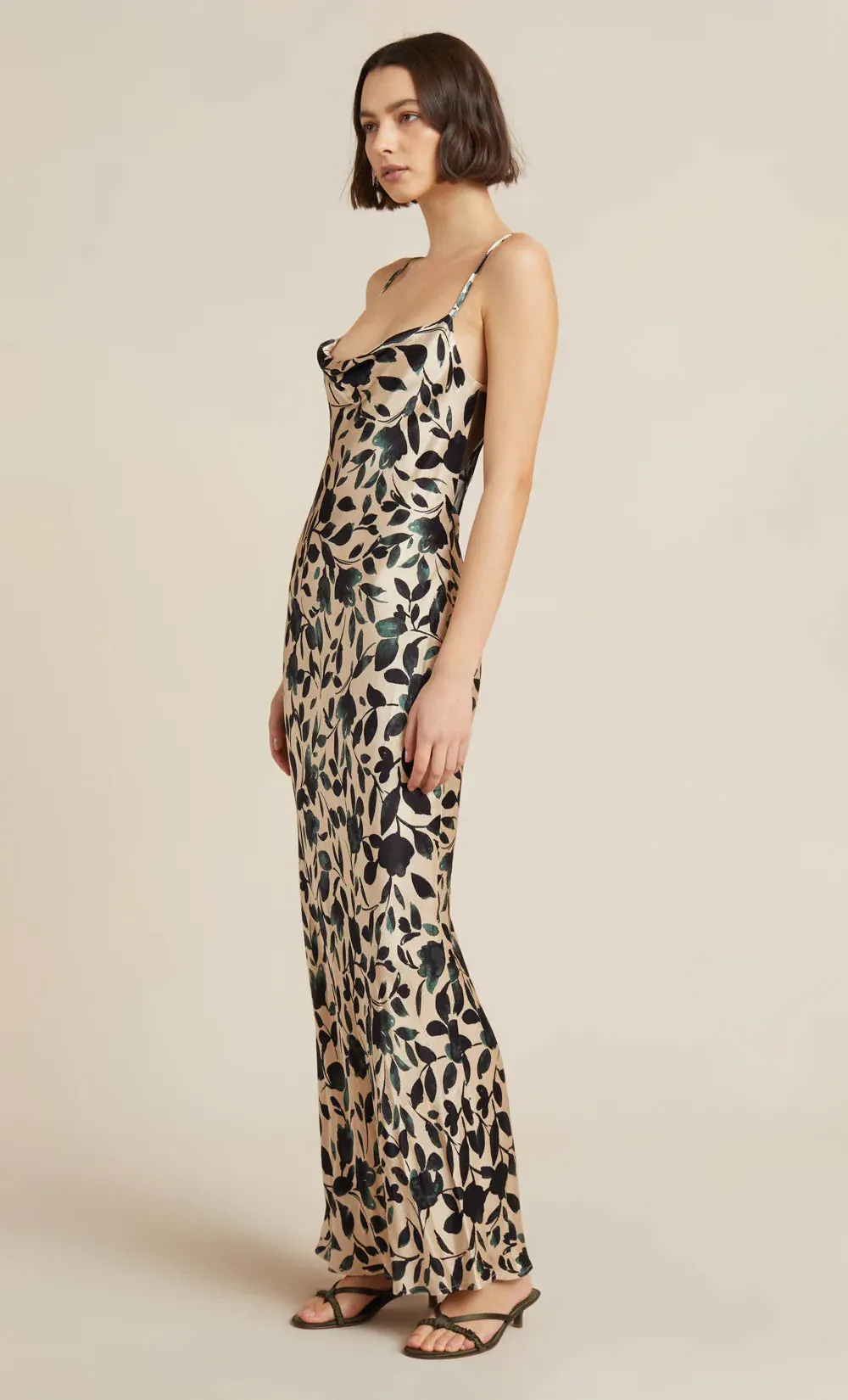 Bec and Bridge Silhouette Vine Maxi Dress