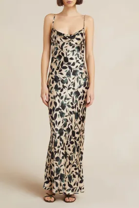 Bec and Bridge Silhouette Vine Maxi Dress