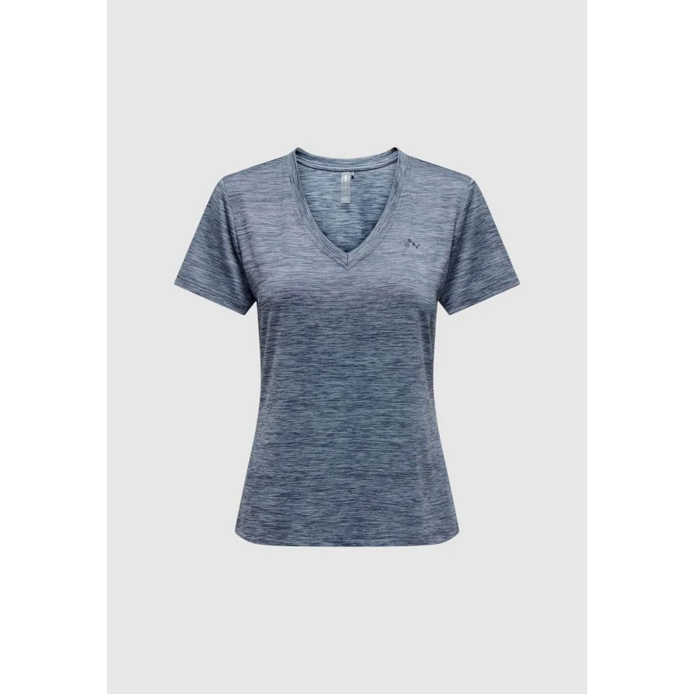 Blue Recycled Polyester Tops & T-Shirt