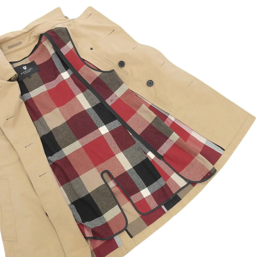 Burberry Black Label Trench Coat L Beige