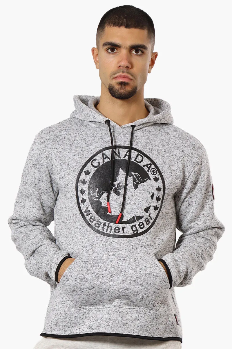 Canada Weather Gear Fleece Pullover Hoodie - Grey