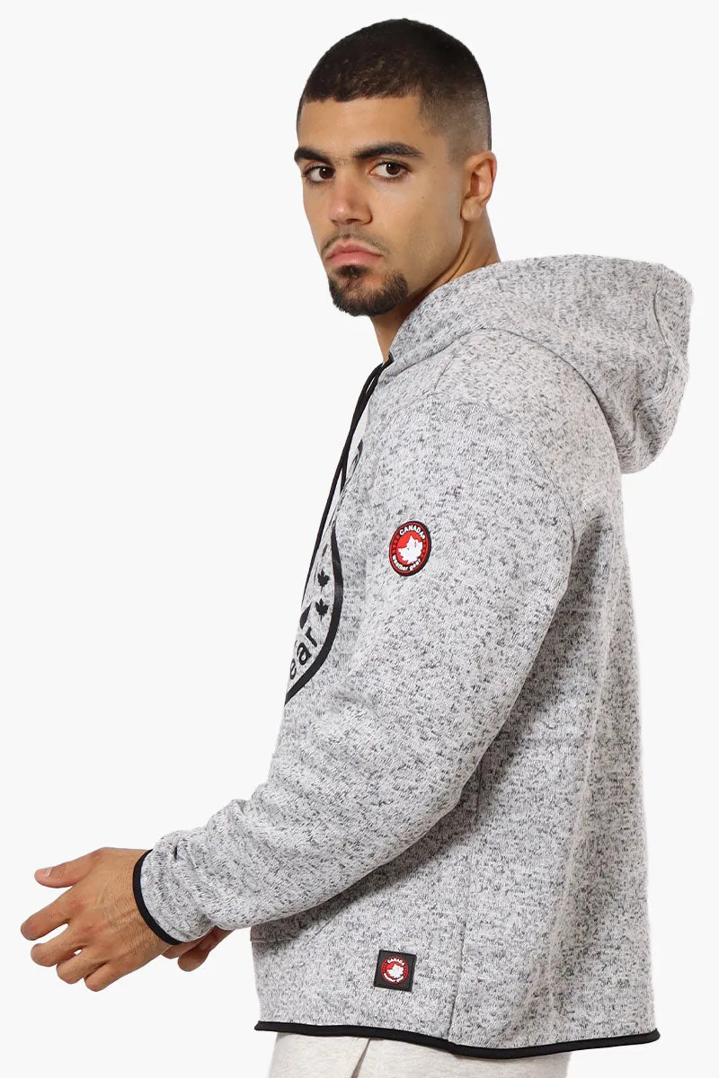 Canada Weather Gear Fleece Pullover Hoodie - Grey