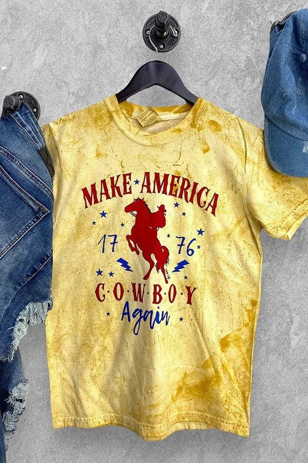 CC MAKE AMERICA COWBOY AGAIN - BLASTED YELLOW