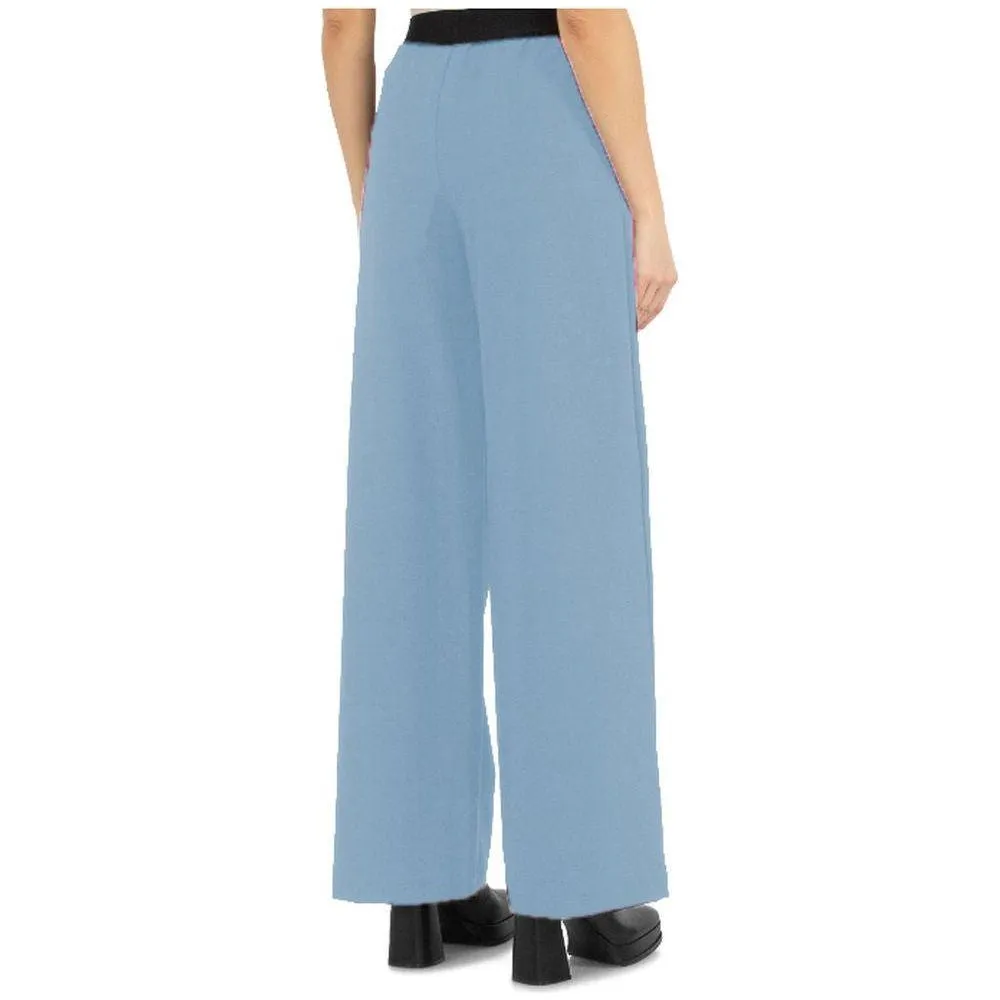 Comme Des Fuckdown Light Blue Polyester Jeans & Pant