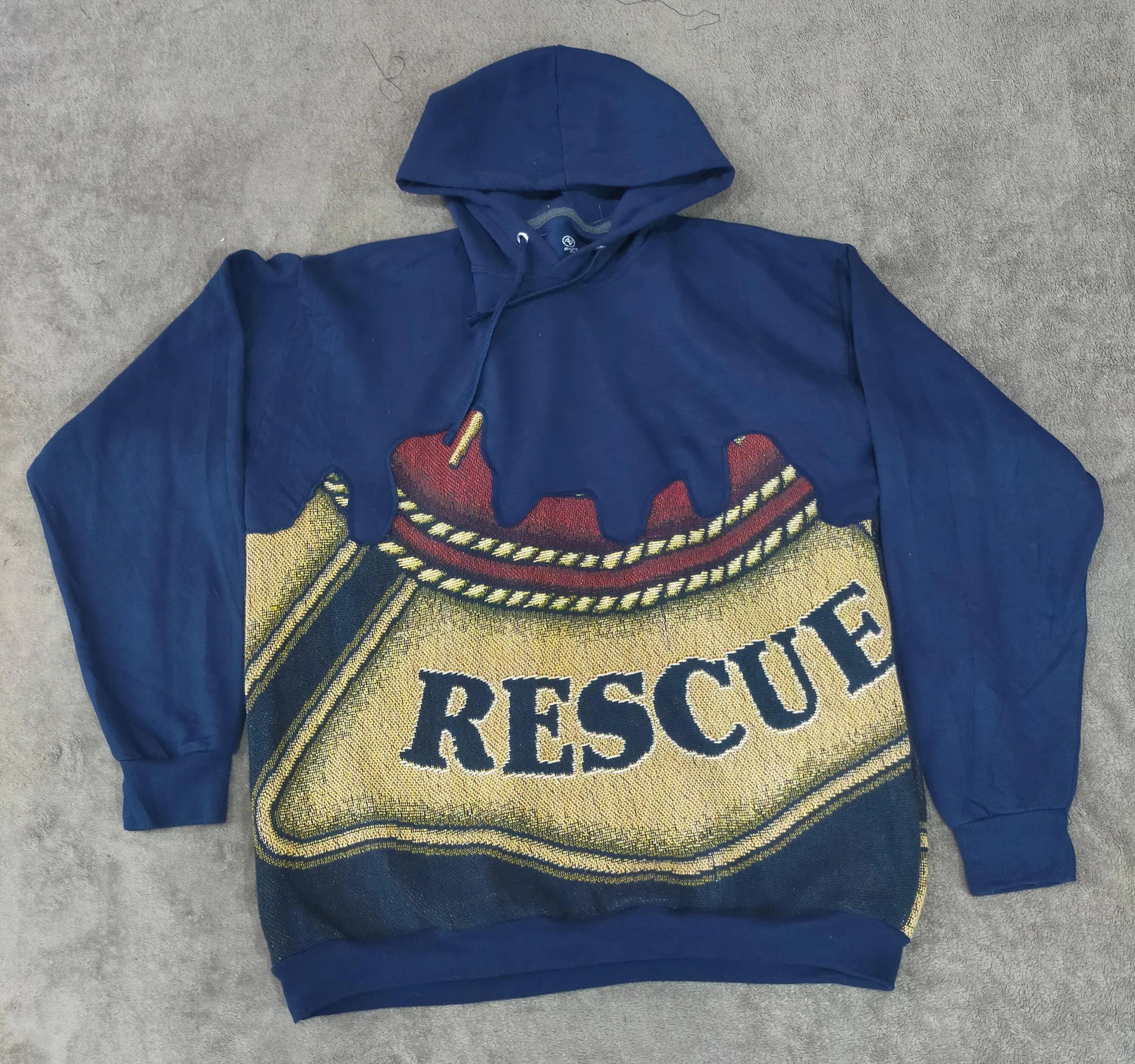 CR2387 Rework Tapestry Hoodies - 12 Pcs