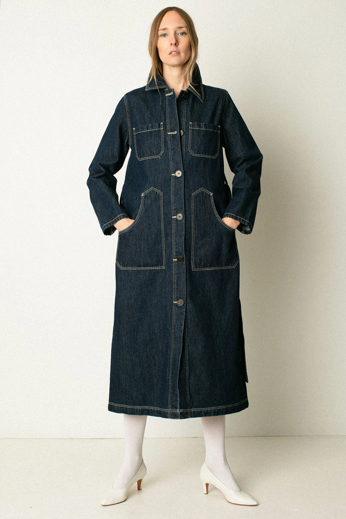 Denim Bijou Trench