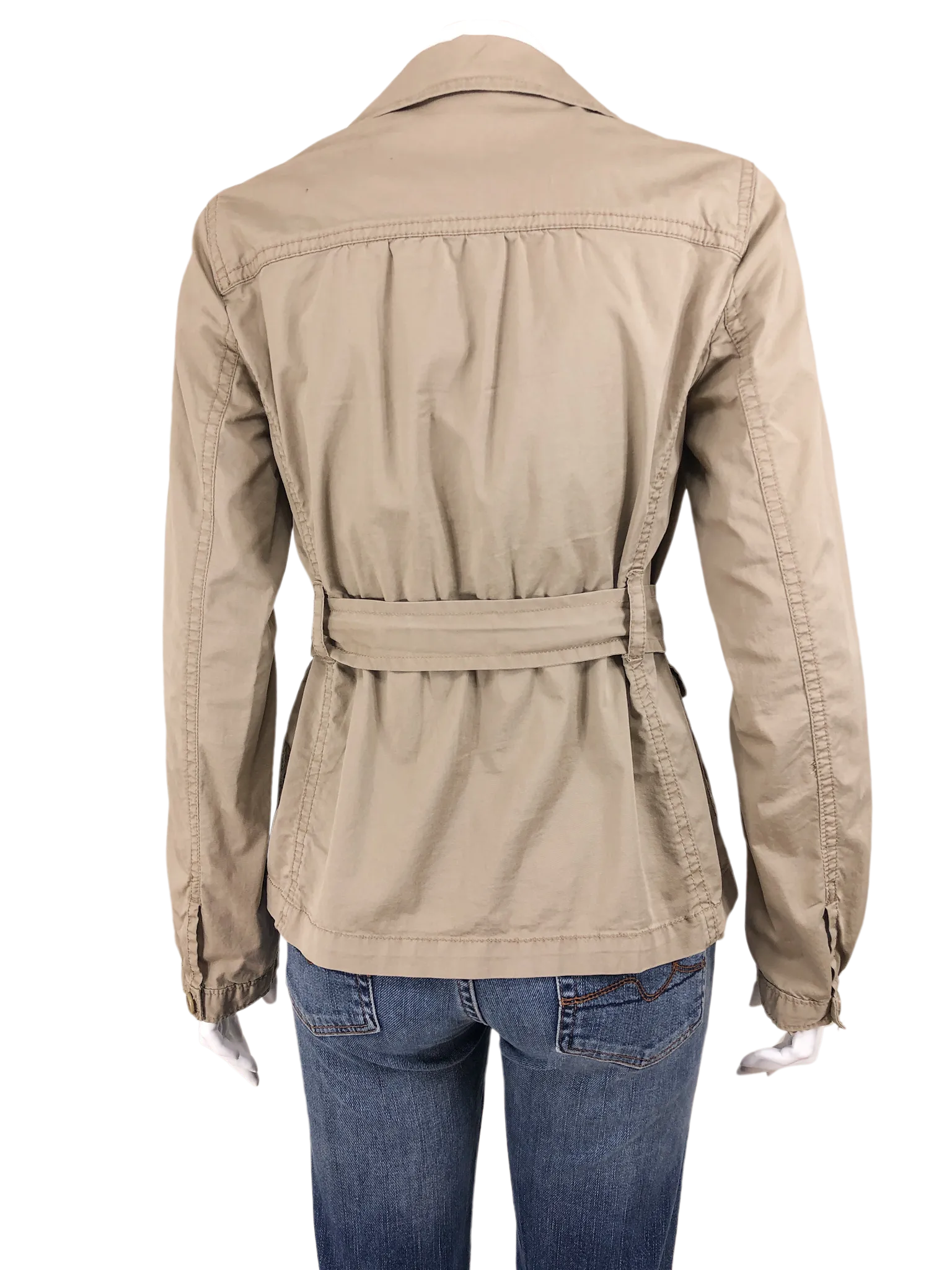 J. Crew, Women's Belted Cotton Jacket, Size 6