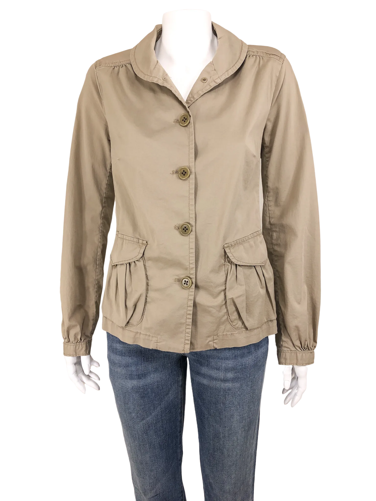 J. Crew, Women's Belted Cotton Jacket, Size 6