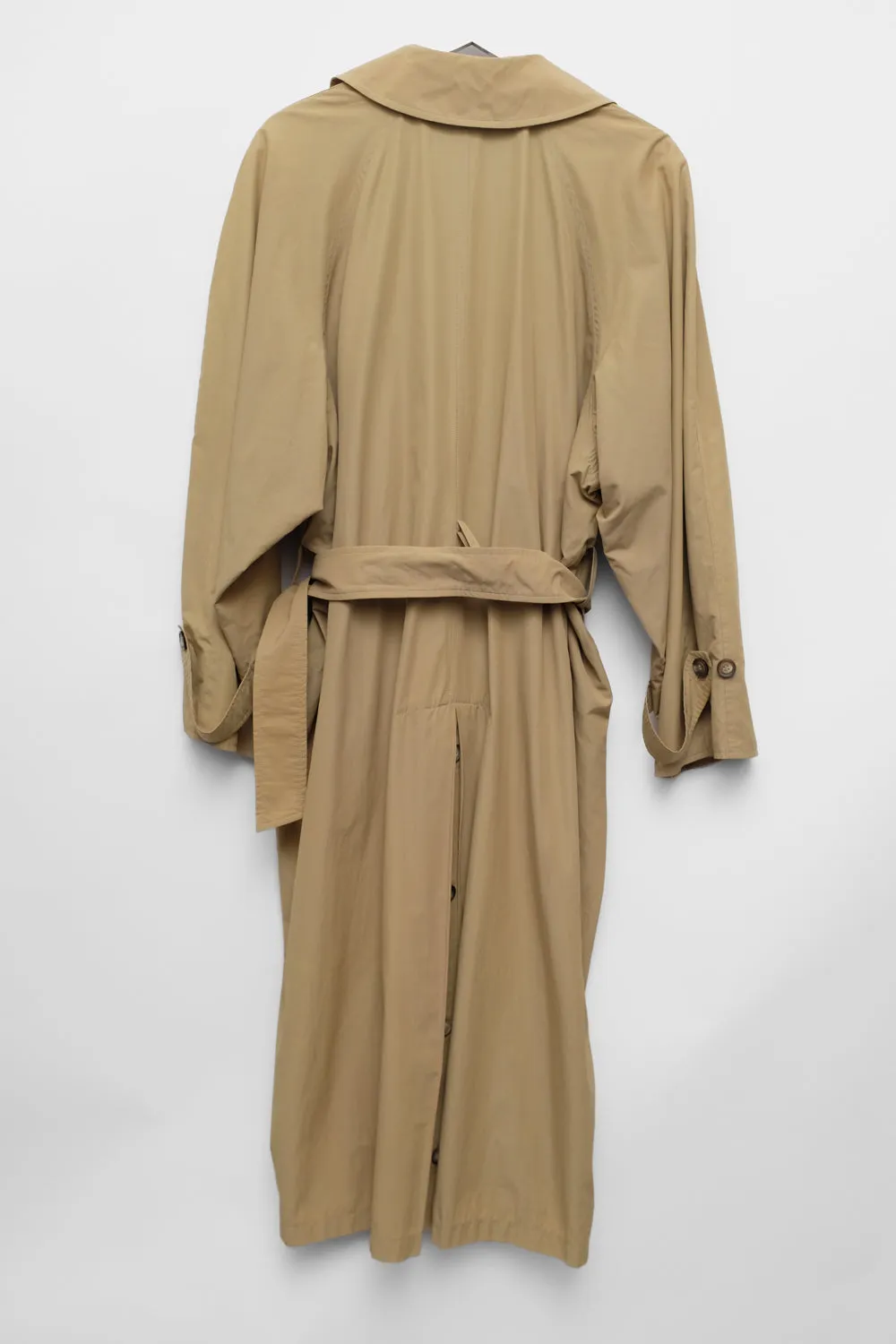 JIL SANDER CLASSY BEIGE VINTAGE TRENCH COAT