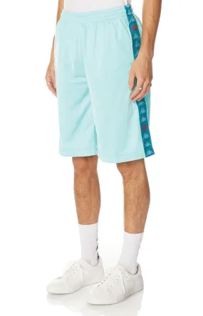 Kappa 222 Banda Treadwellz Men's Shorts - Green Water