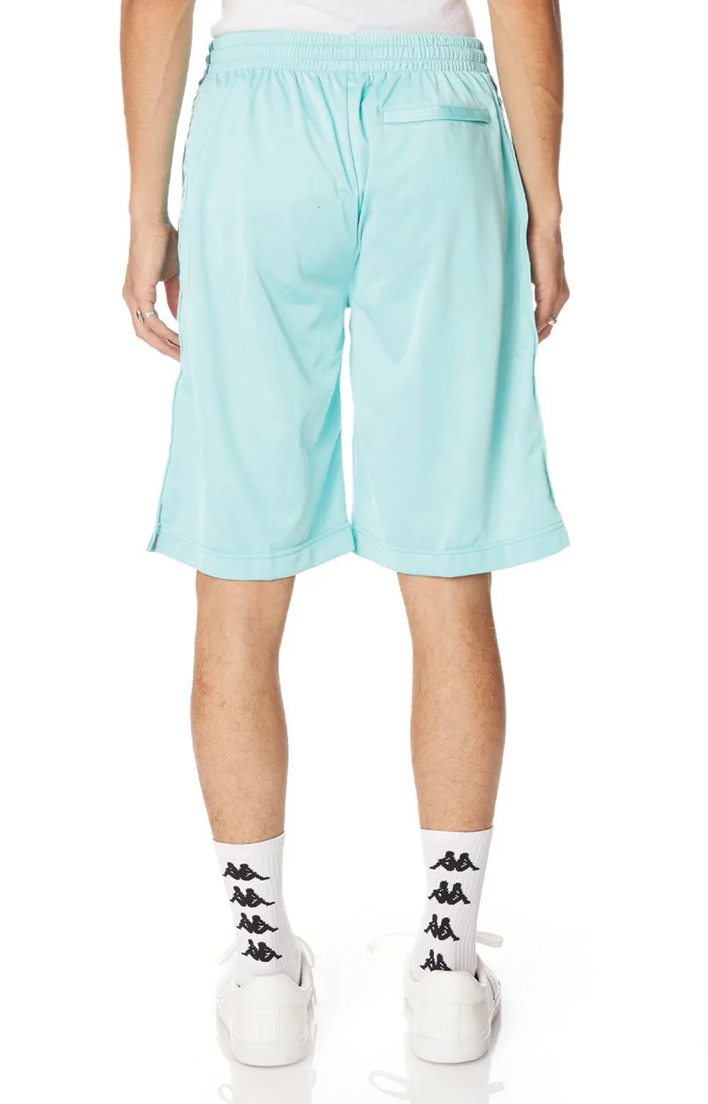 Kappa 222 Banda Treadwellz Men's Shorts - Green Water