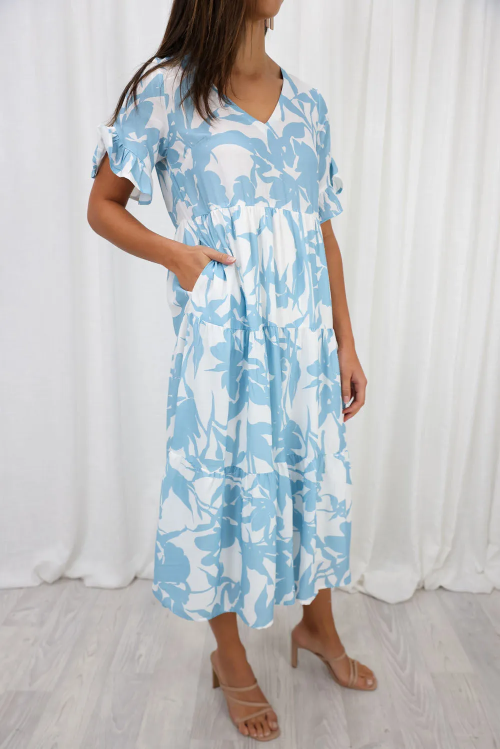 Michelle Midi Print Dress