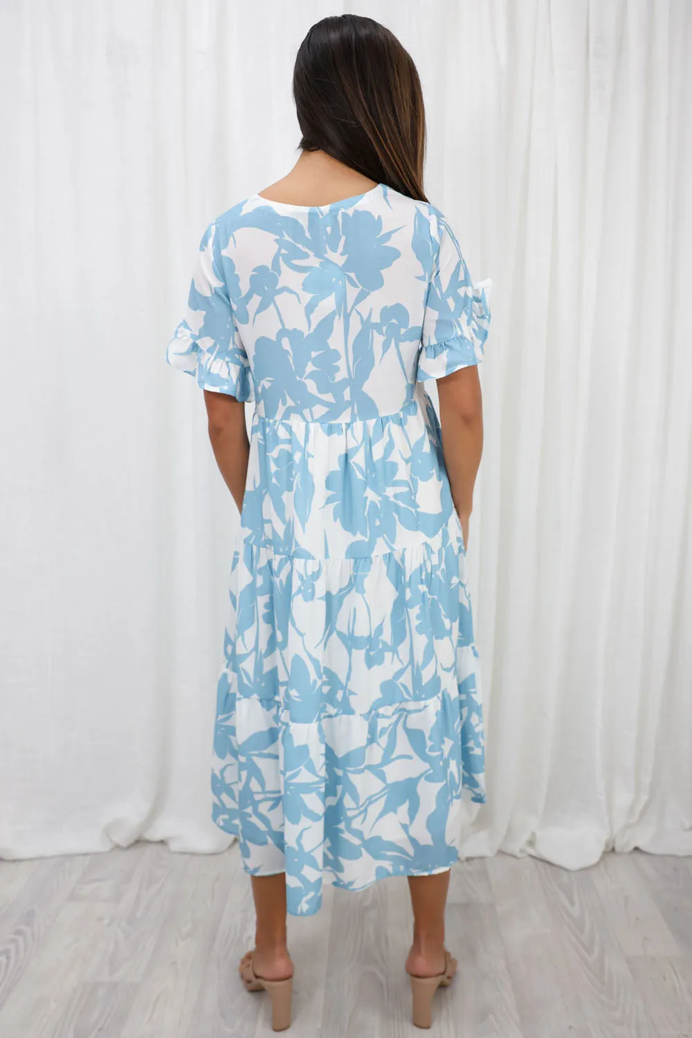 Michelle Midi Print Dress