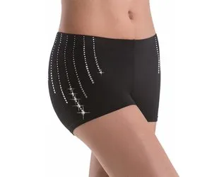 Motionwear 7293 Rhinestone Shorts