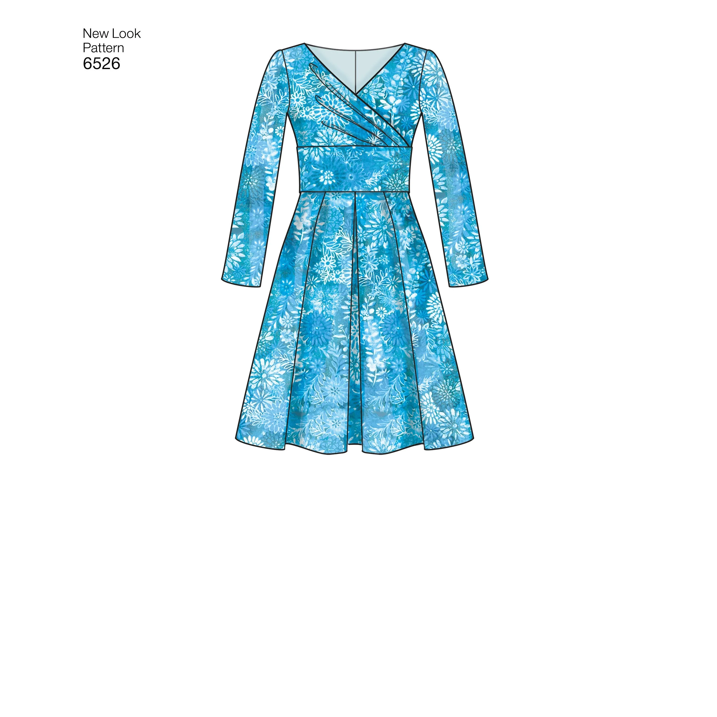 NL6526 Women's Dress Pattern