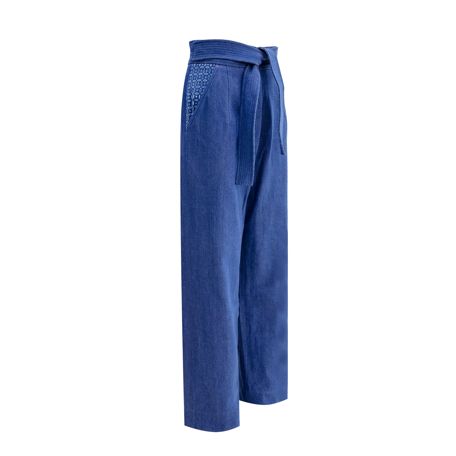 【POWERSTRIDE】Indigo Palazzo Pants (紅白藍)