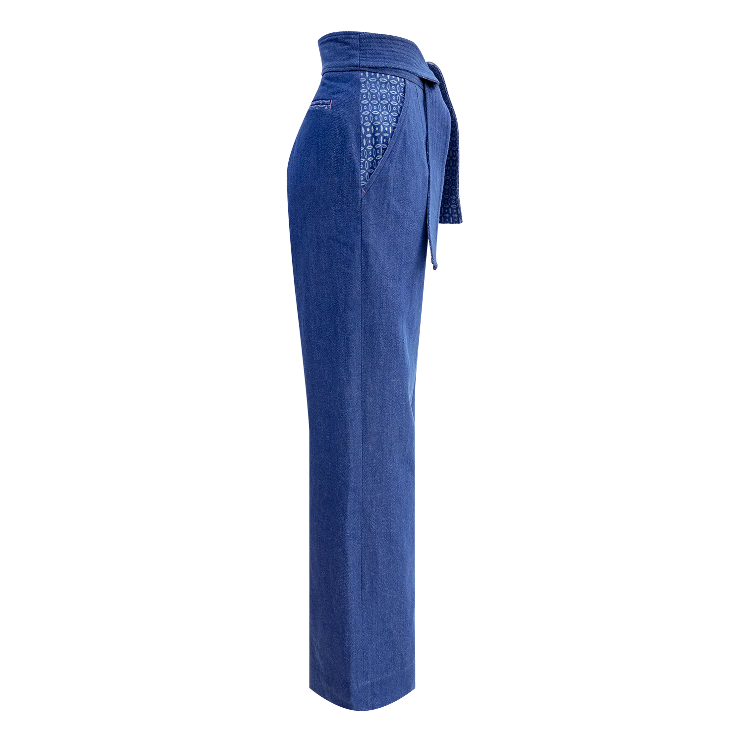 【POWERSTRIDE】Indigo Palazzo Pants (紅白藍)