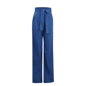 【POWERSTRIDE】Indigo Palazzo Pants (紅白藍)