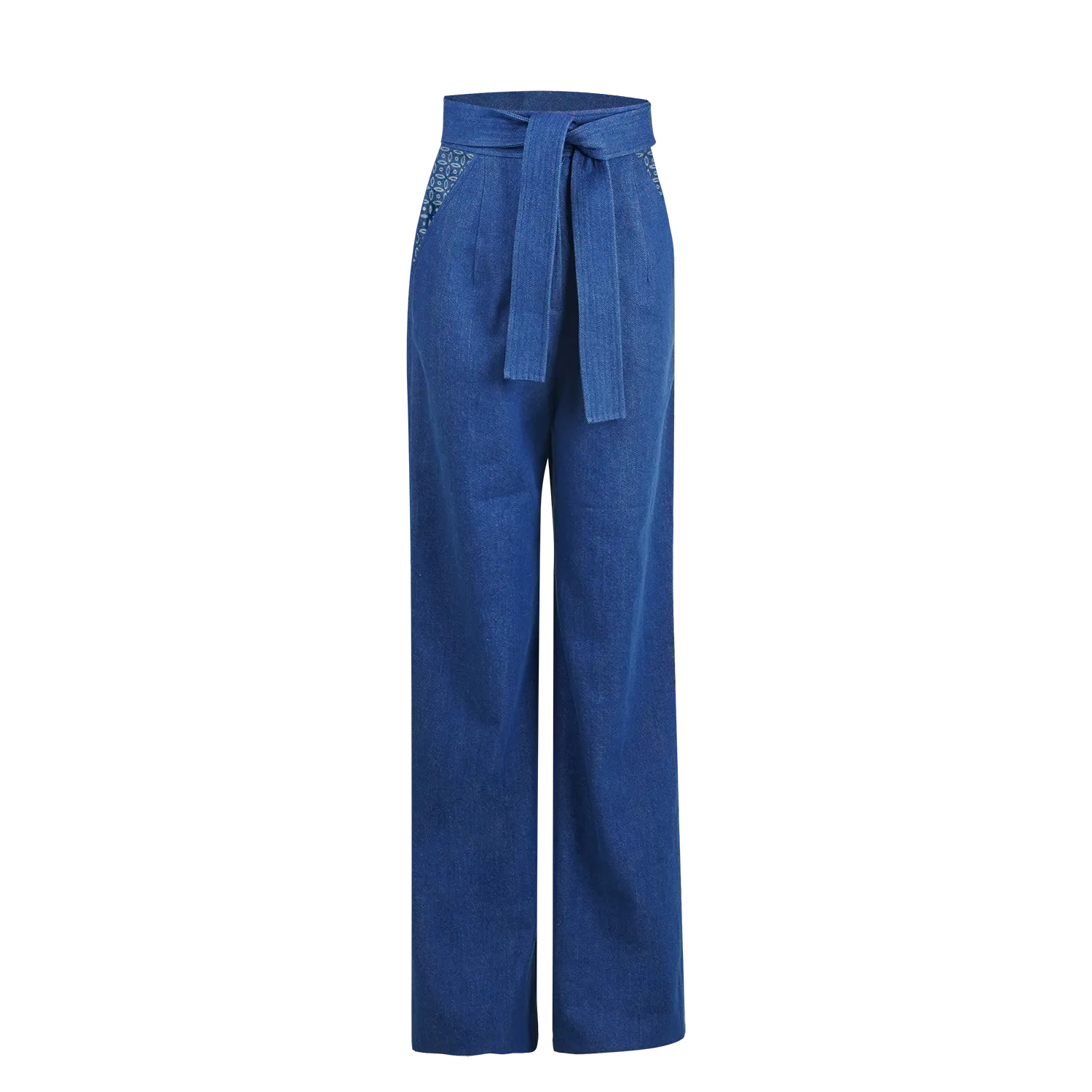 【POWERSTRIDE】Indigo Palazzo Pants (紅白藍)