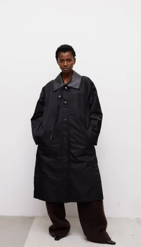 RECYCLED NYLON TRENCH COAT