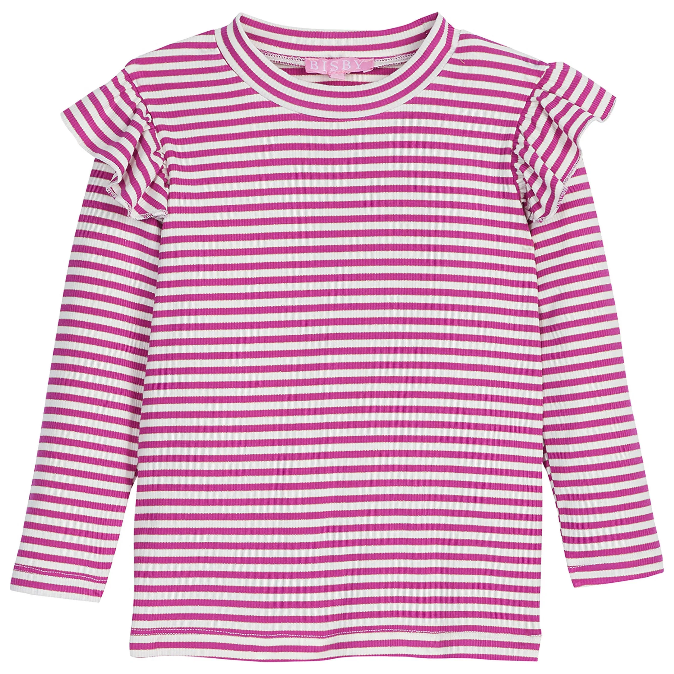 Sadie Top - Fruit Punch Sparkle Stripe