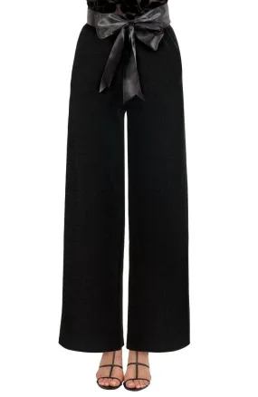 Velvet Palazzo Pants